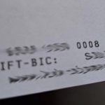 Iban sollten gegliedert und in guten Schriftsgrößen übermittelt werden.