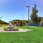 Ein Rastplatz in Frankreich: Sauber und gepflegt.