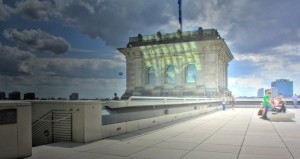 Blick von der Reichstagsterrasse