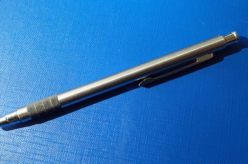 Der Spacepen von Fisher, ein altes Modell.