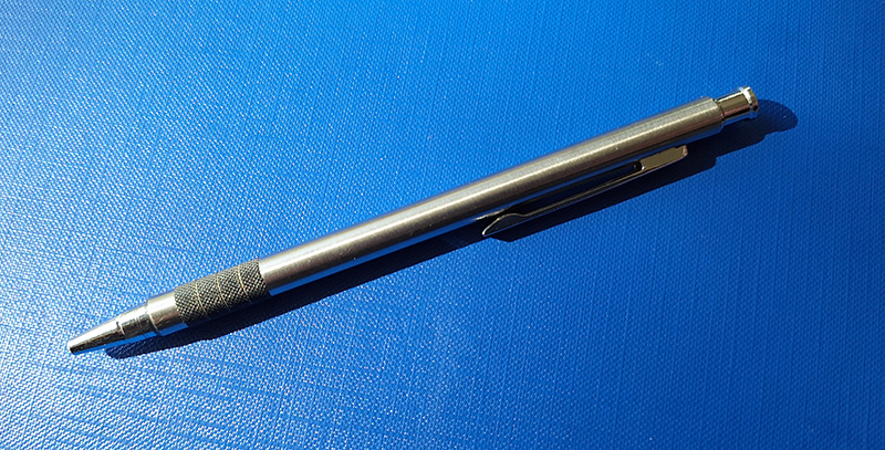 Der Spacepen von Fisher, ein altes Modell.