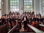 Die Walddörfer Kantorei bei ihrem Auftritt in St. Aegidien Lübeck.